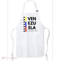 Venezuelan Flag Apparel 7 Stars Libertad Proud White Gift Apron thumb 0