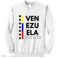 Venezuelan Flag Apparel 7 Stars Libertad Proud White Gift Sweatshirt thumb 0