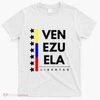 Venezuelan Flag Apparel 7 Stars Libertad Proud White Gift T-Shirt thumb 0