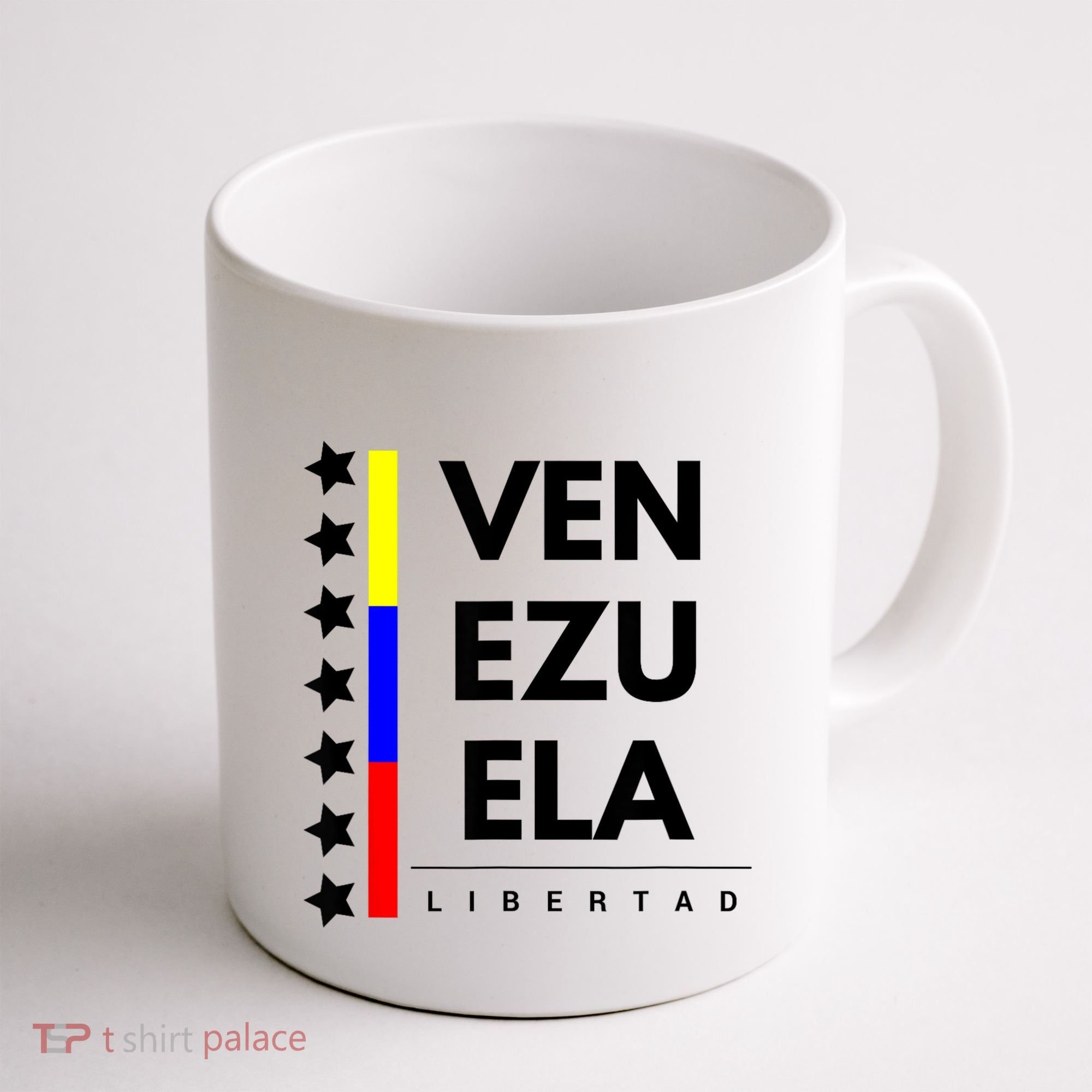 Venezuelan Flag Apparel 7 Stars Libertad Proud White Gift Coffee Mug