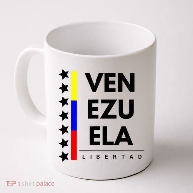 Venezuelan Flag Apparel 7 Stars Libertad Proud White Gift Coffee Mug