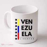 Venezuelan Flag Apparel 7 Stars Libertad Proud White Gift Coffee Mug thumb 0