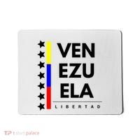 Venezuelan Flag Apparel 7 Stars Libertad Proud White Gift Mousepad thumb 0