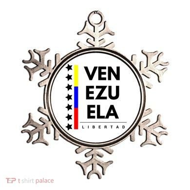 Venezuelan Flag Apparel 7 Stars Libertad Proud White Gift Ornament