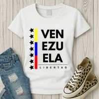 Venezuelan Flag Apparel 7 Stars Libertad Proud White Gift Women's T-Shirt thumb 3