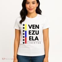 Venezuelan Flag Apparel 7 Stars Libertad Proud White Gift Women's T-Shirt thumb 4