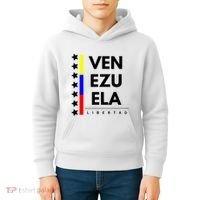 Venezuelan Flag Apparel 7 Stars Libertad Proud White Gift Kids Hoodie thumb 4