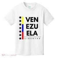 Venezuelan Flag Apparel 7 Stars Libertad Proud White Gift Kids T-Shirt thumb 0