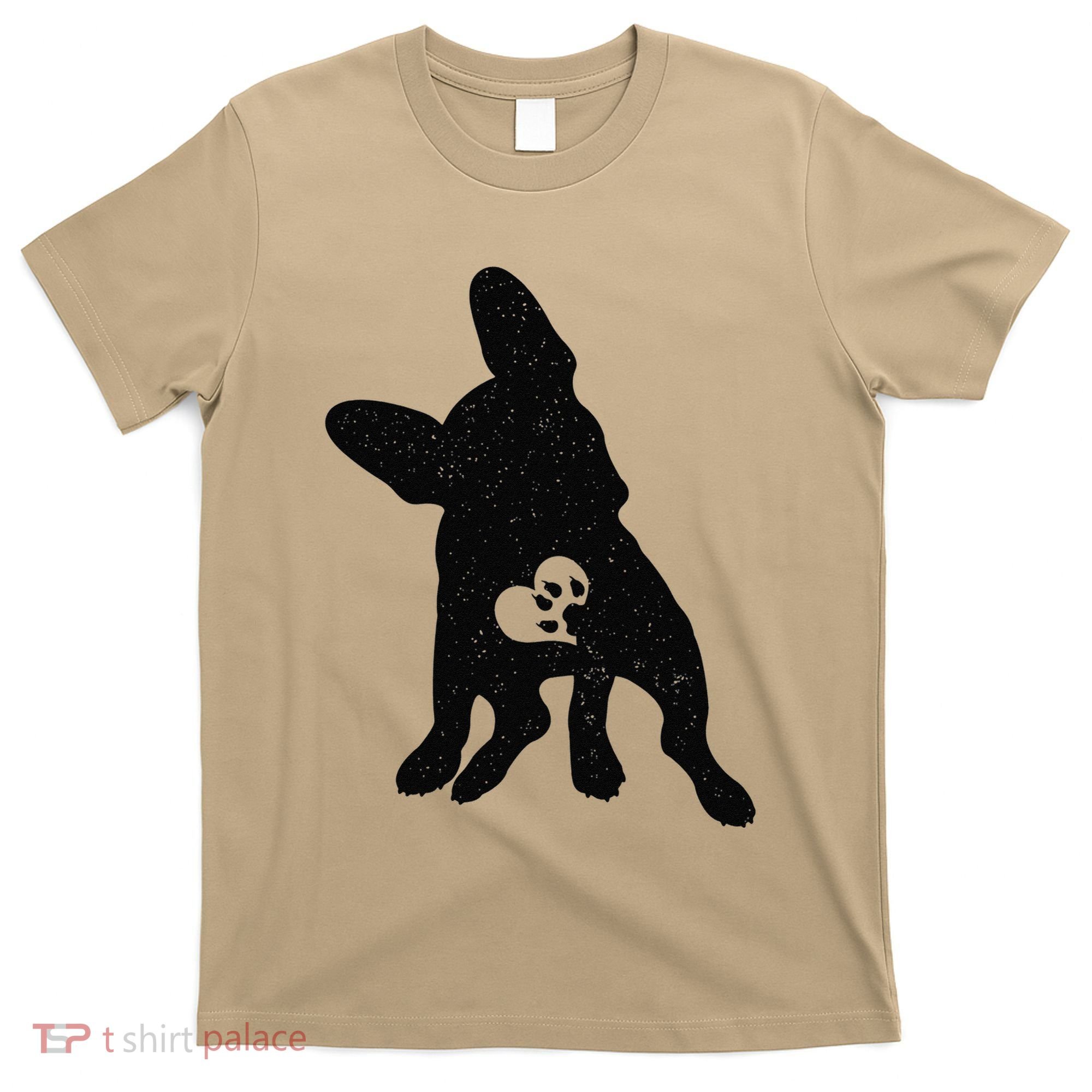 Vintage French Bulldog Dog Valentine's Day Love T-Shirt