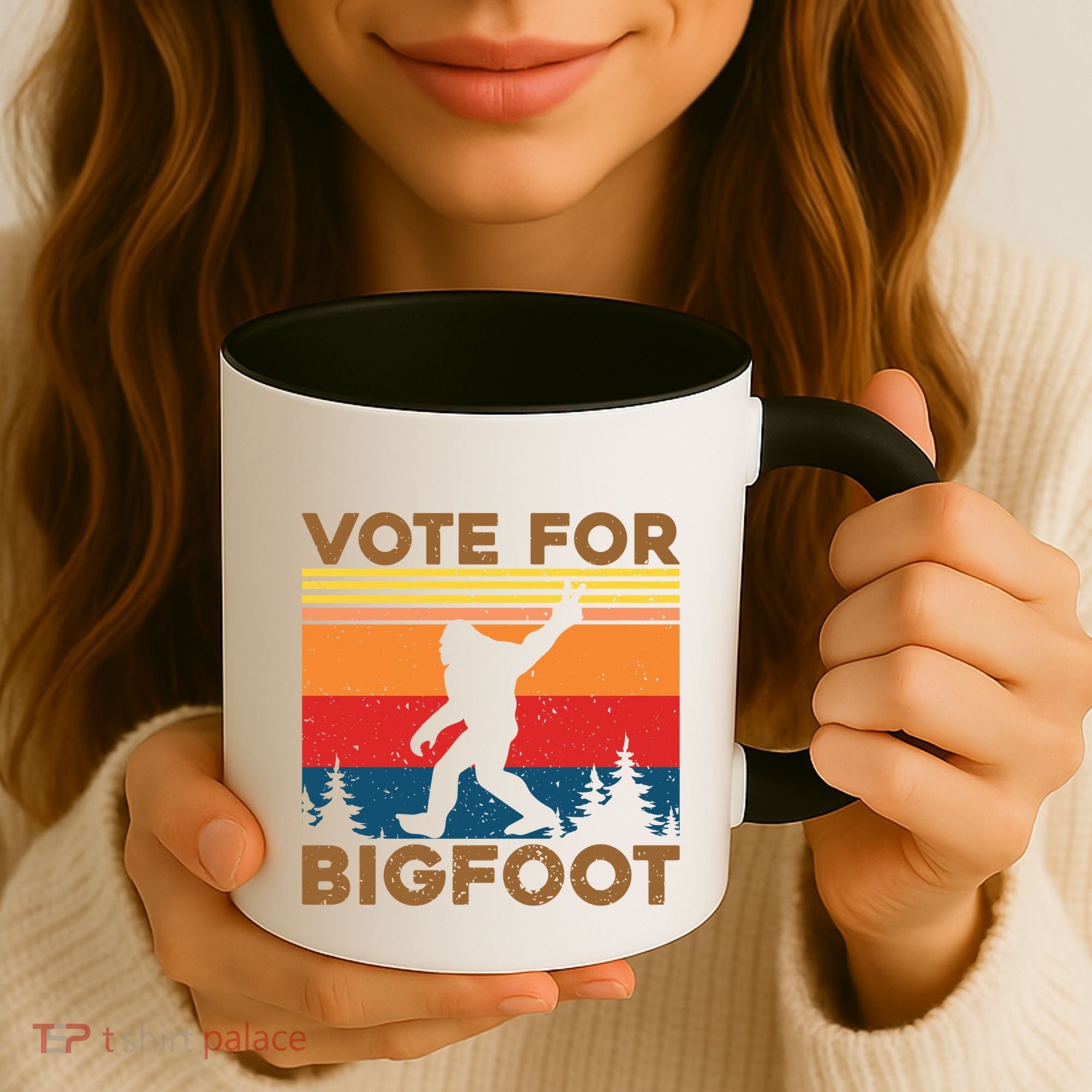Vote For Bigfoot Coffee Mug