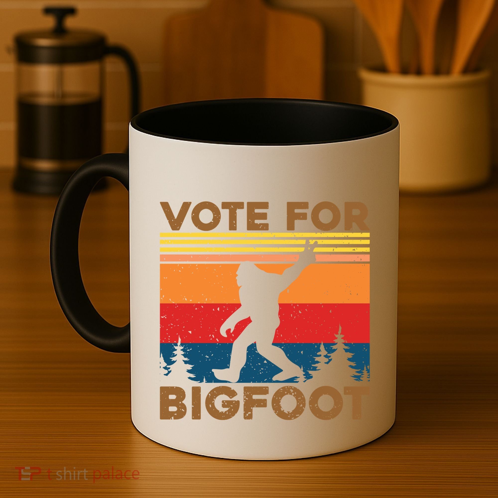 Vote For Bigfoot Coffee Mug