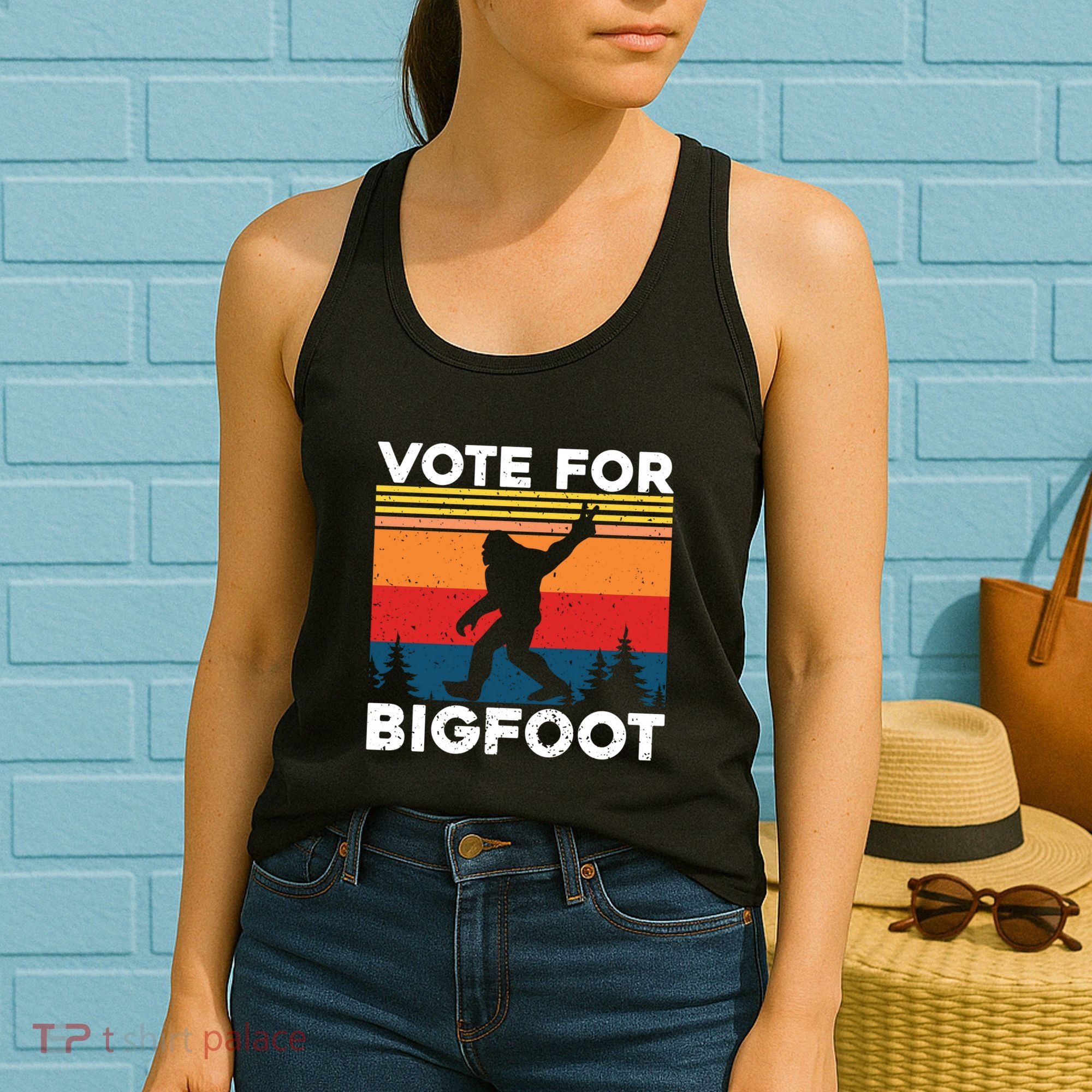 Vote For Bigfoot Women's Tank Top