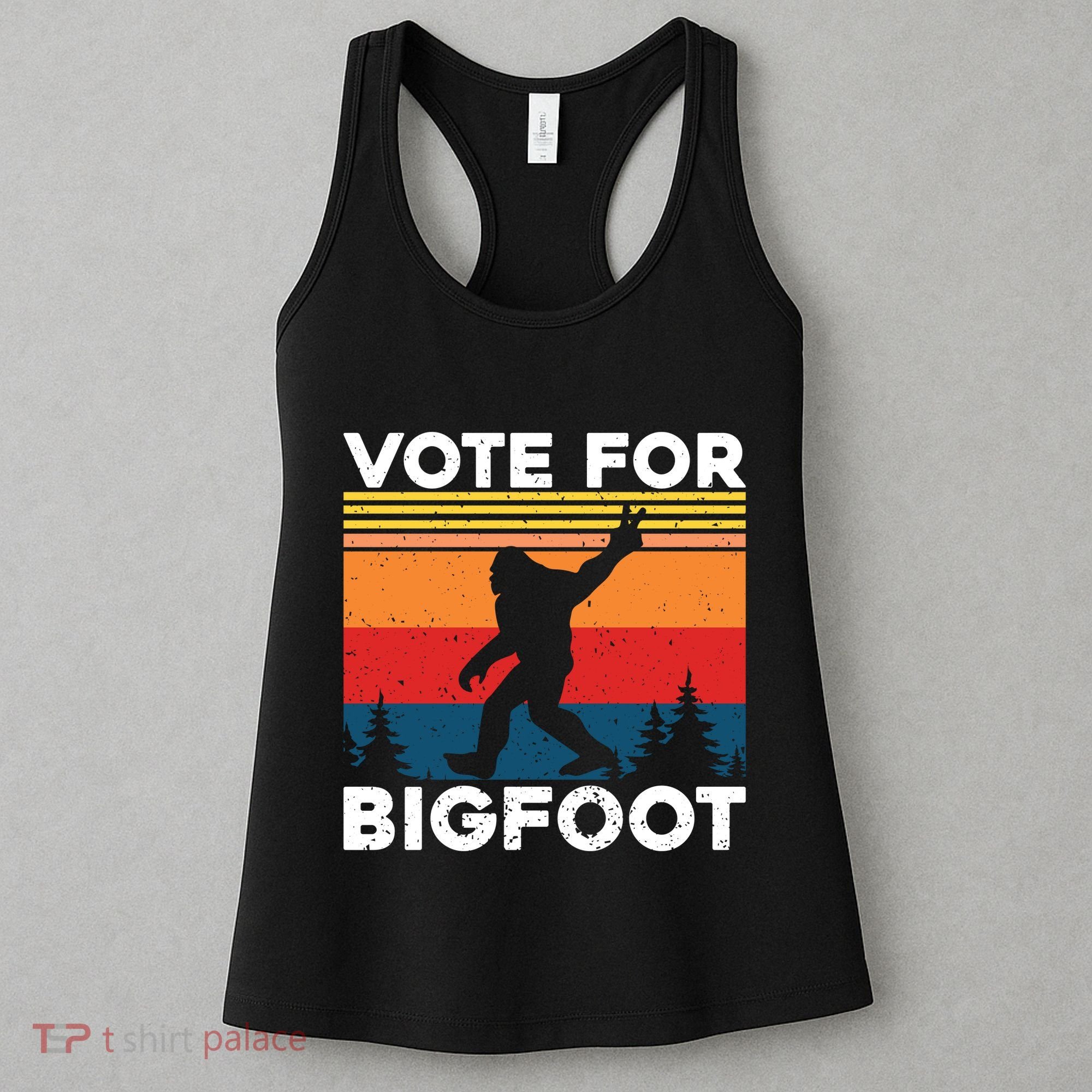 Vote For Bigfoot Women's Tank Top