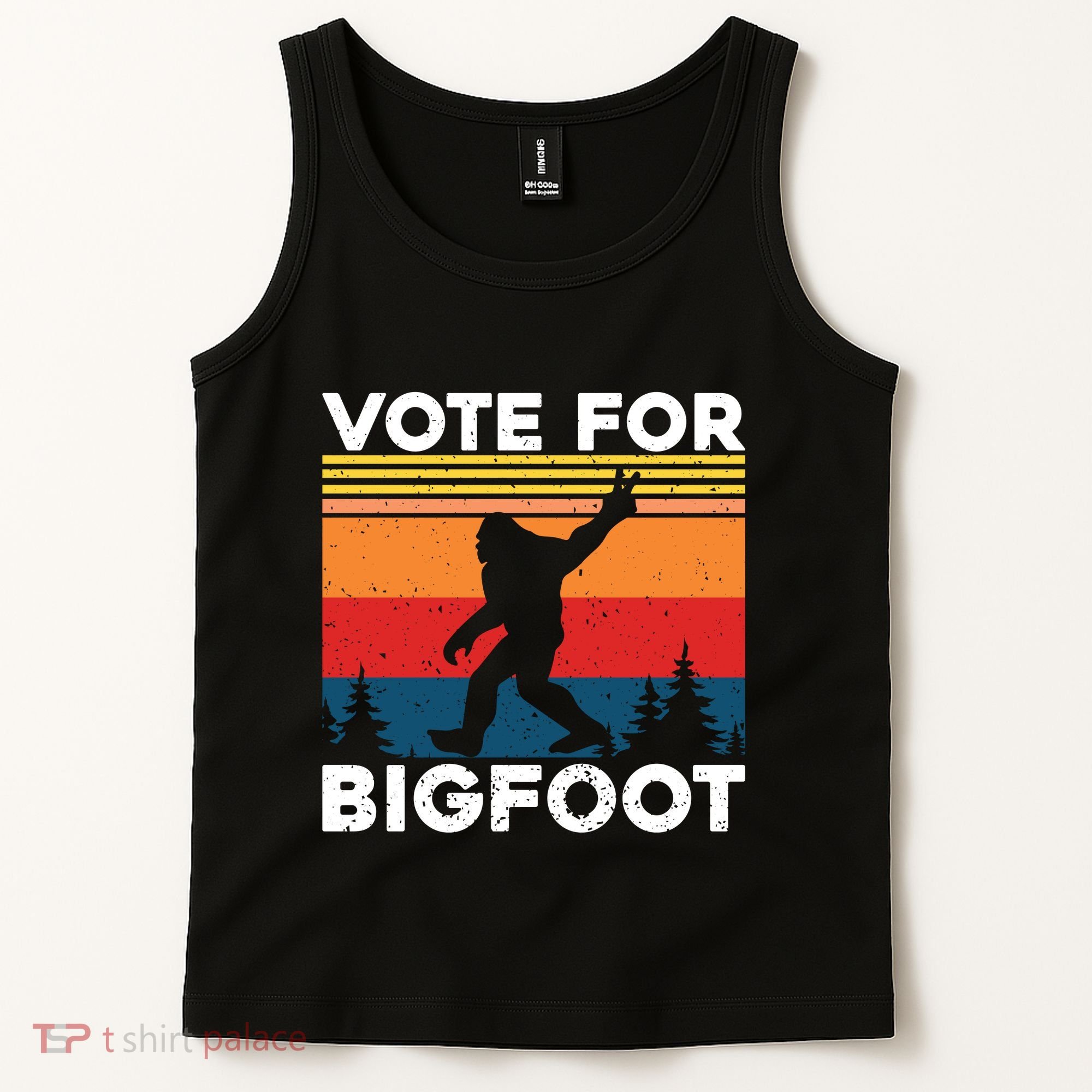 Vote For Bigfoot Tank Top