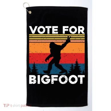 Vote For Bigfoot Golf Towel