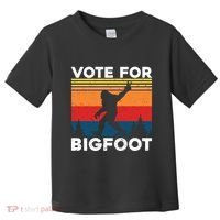 Vote For Bigfoot Toddler T-Shirt thumb 0