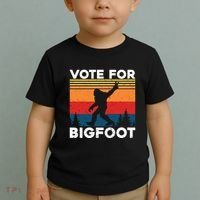 Vote For Bigfoot Toddler T-Shirt thumb 2