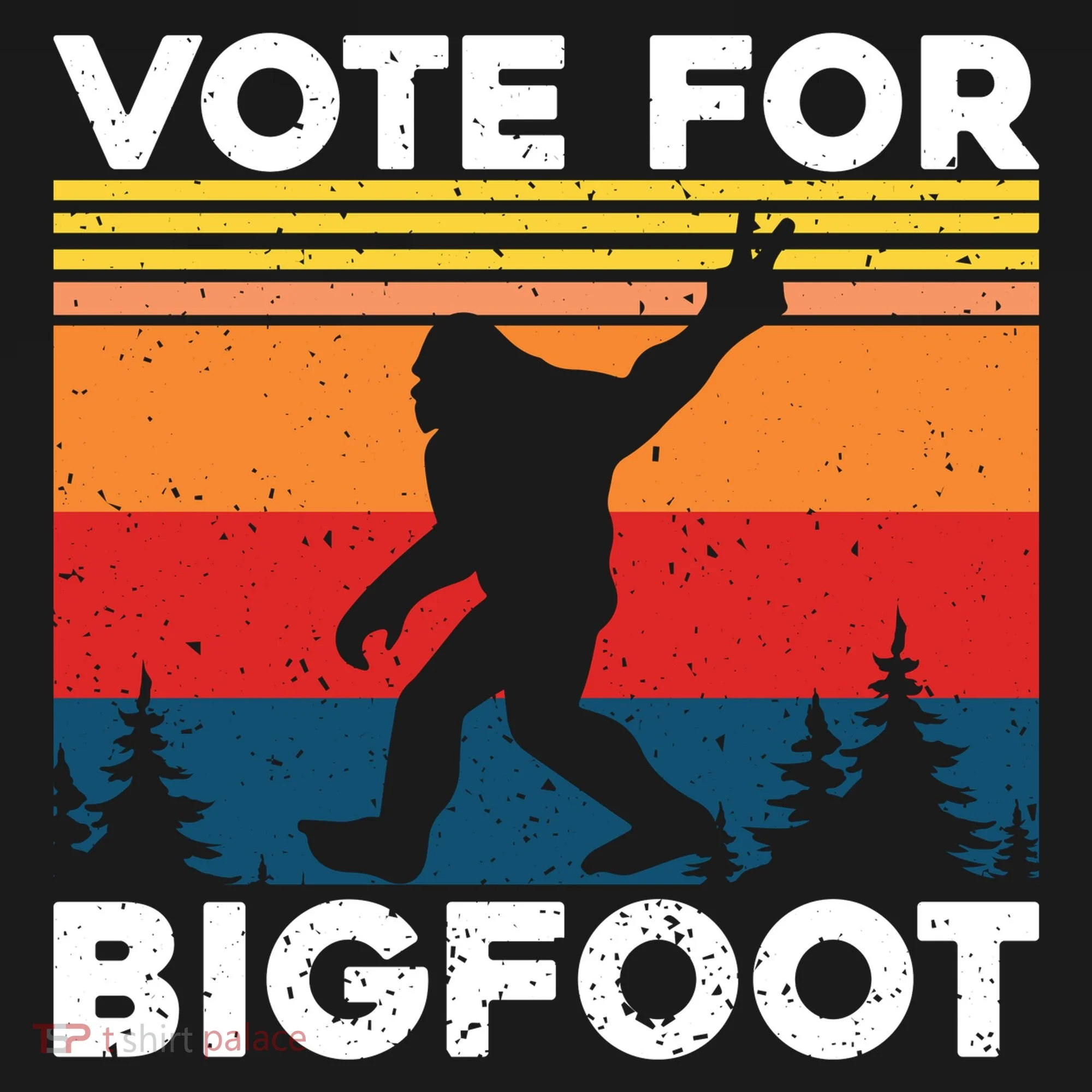 Vote For Bigfoot Women's Long Sleeve Shirt
