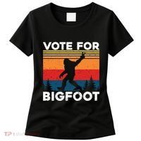Vote For Bigfoot Women's T-Shirt thumb 0