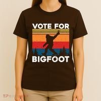 Vote For Bigfoot T-Shirt thumb 4
