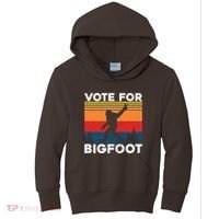 Vote For Bigfoot Kids Hoodie thumb 0