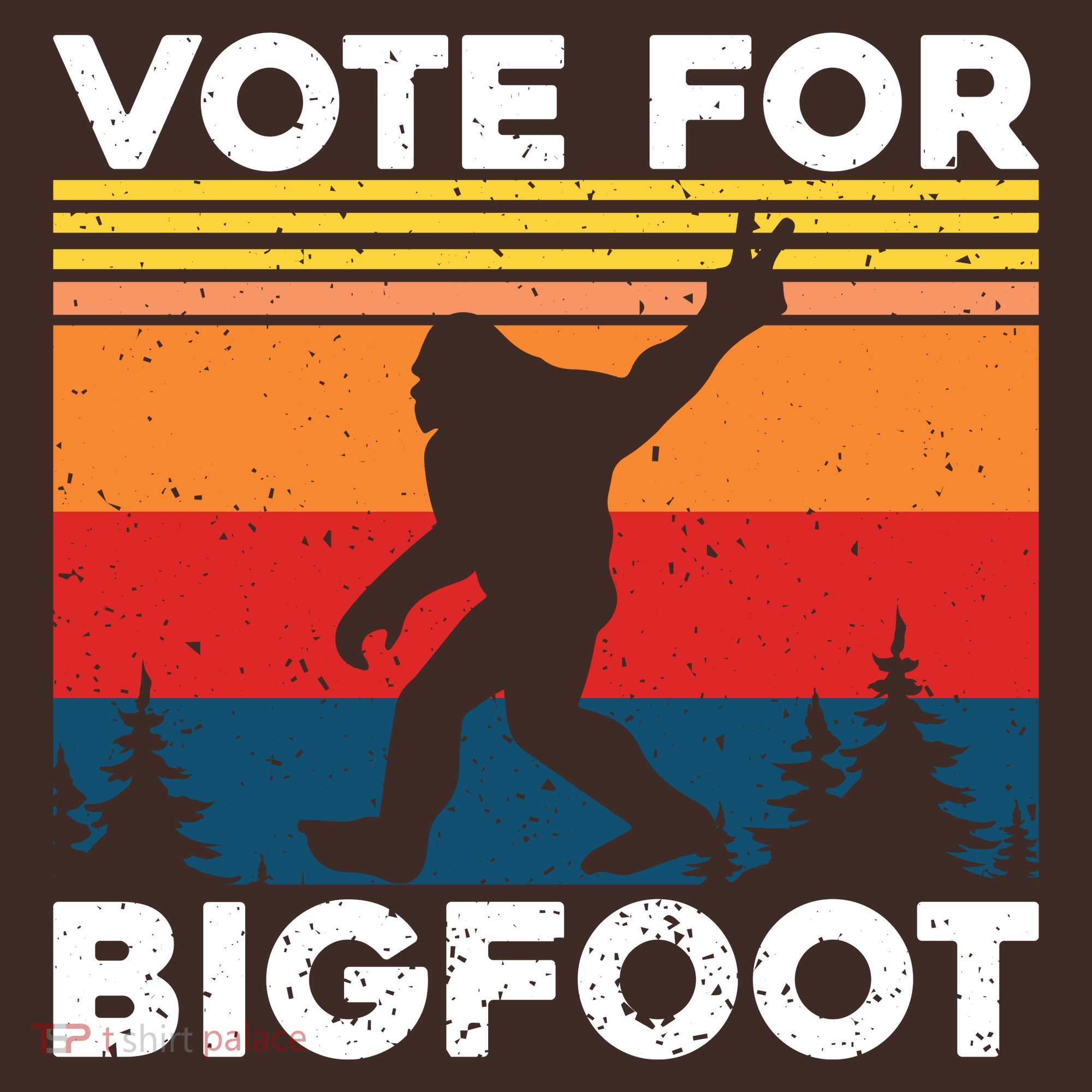 Vote For Bigfoot Kids Hoodie