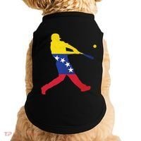 Venezuela Flag Baseball Player Meaningful Gift Doggie Tank thumb 0