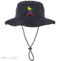 Venezuela Flag Baseball Player Meaningful Gift Bucket Hat thumb 0