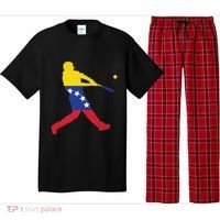 Venezuela Flag Baseball Player Meaningful Gift Pajama Set thumb 0