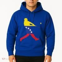 Venezuela Flag Baseball Player Meaningful Gift Hoodie thumb 2