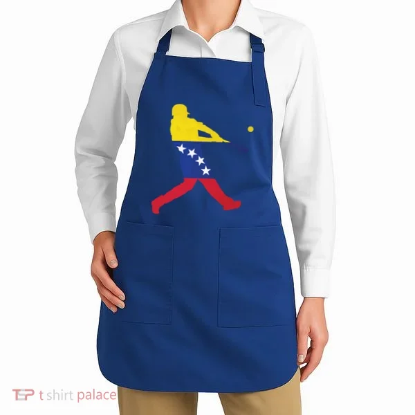 Venezuela Flag Baseball Player Meaningful Gift Apron
