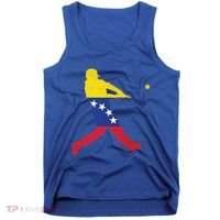 Venezuela Flag Baseball Player Meaningful Gift Tank Top thumb 0