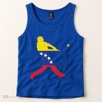 Venezuela Flag Baseball Player Meaningful Gift Tank Top thumb 2