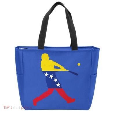 Venezuela Flag Baseball Player Meaningful Gift Tote Bag