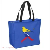 Venezuela Flag Baseball Player Meaningful Gift Tote Bag thumb 2