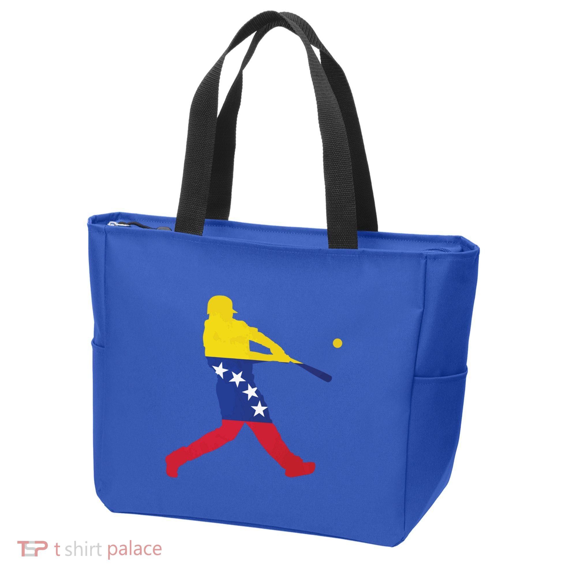 Venezuela Flag Baseball Player Meaningful Gift Tote Bag