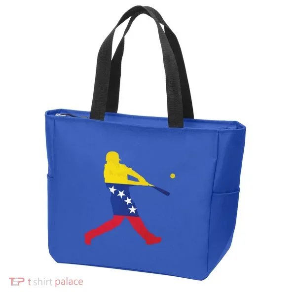 Venezuela Flag Baseball Player Meaningful Gift Tote Bag