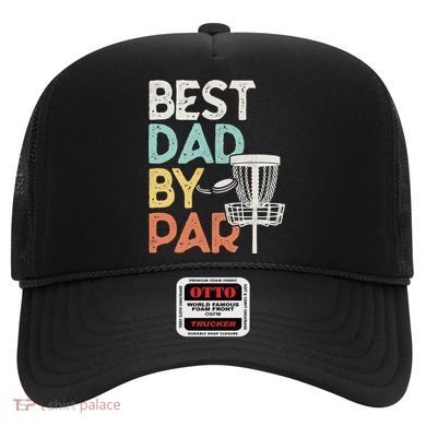 Vintage Funny Best Dad By Par Disk Golf Dad Funny Gift Hat