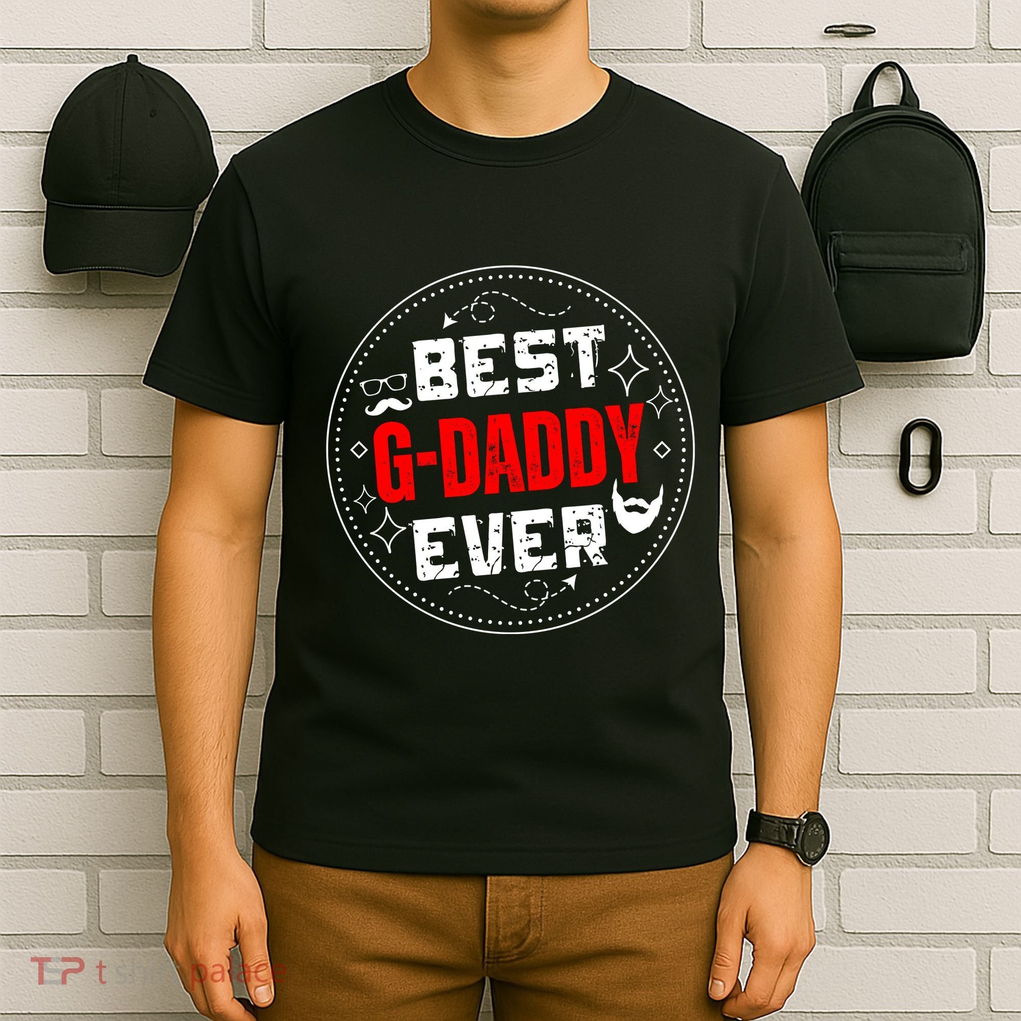 Vintage Funny Best Gdaddy Ever Graddaddy T-Shirt