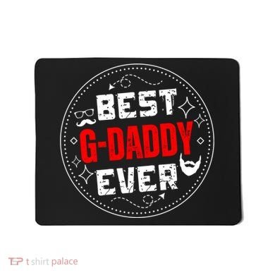 Vintage Funny Best Gdaddy Ever Graddaddy Mousepad