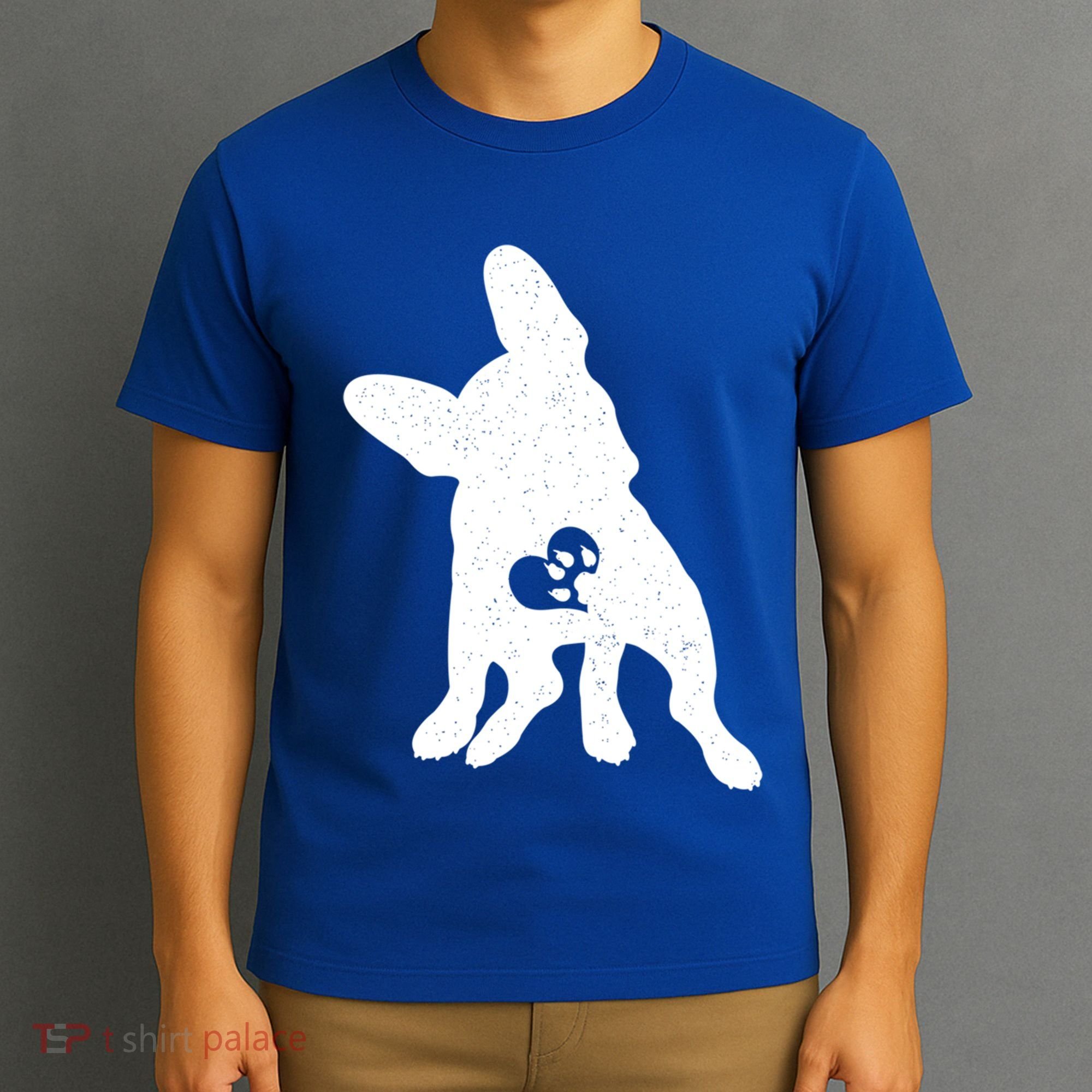 Vintage French Bulldog Dog Valentine's Day Meaningful Gift T-Shirt