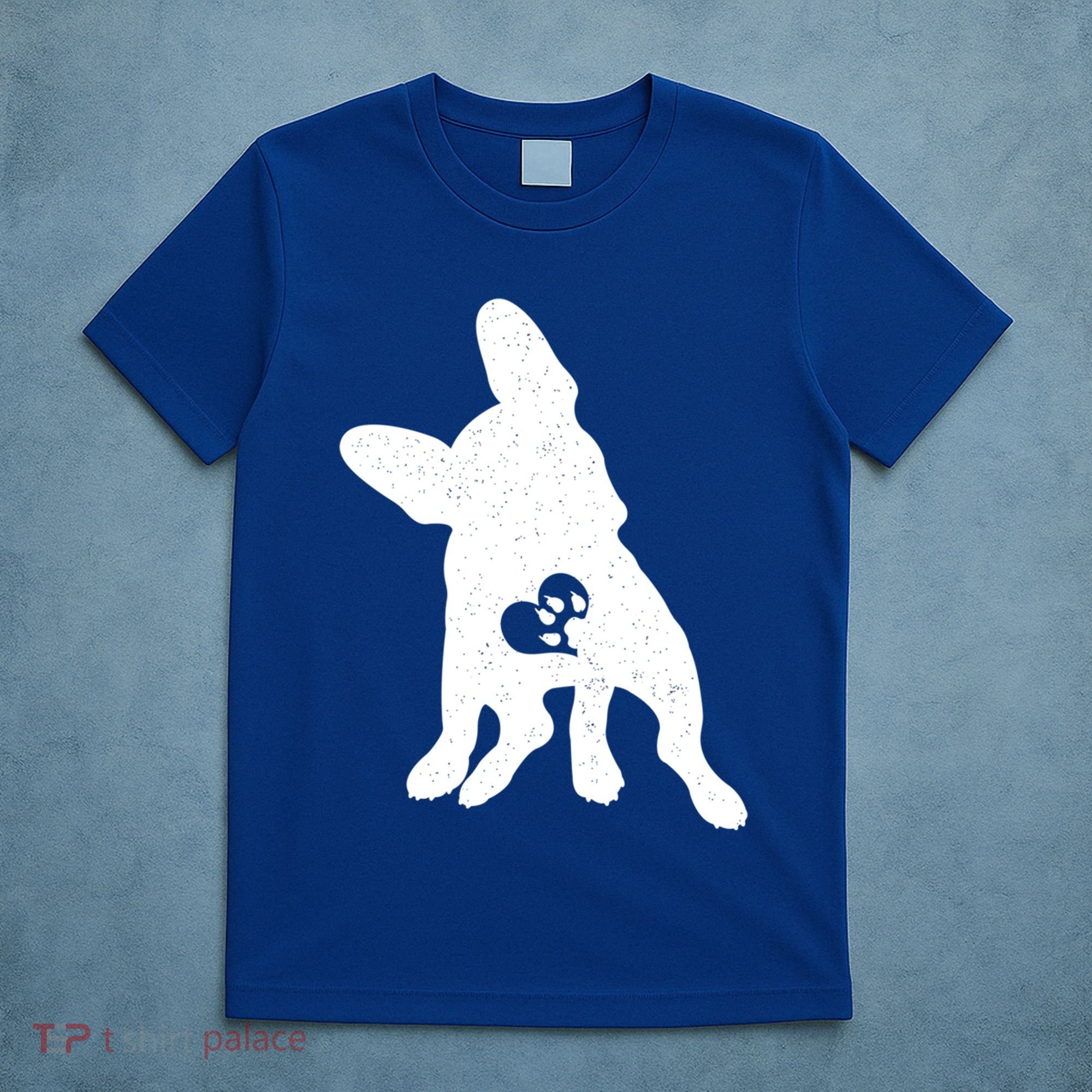 Vintage French Bulldog Dog Valentine's Day Meaningful Gift T-Shirt