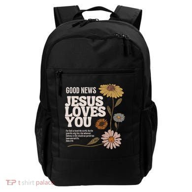 Vintage Faith Based John 3 16 Backpack