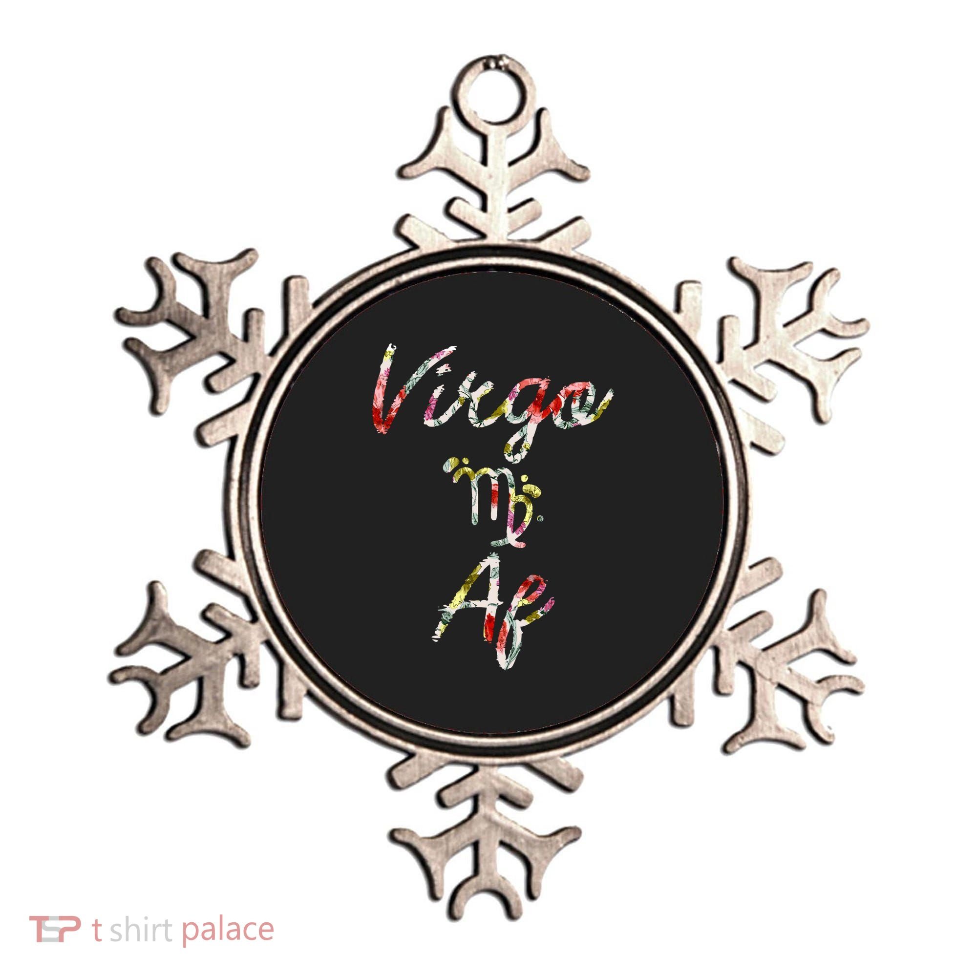 Virgo Floral Born In August September Birthday Gift Virgo Gift Ornament