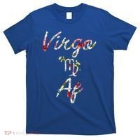 Virgo Floral Born In August September Birthday Gift Virgo Gift T-Shirt thumb 0