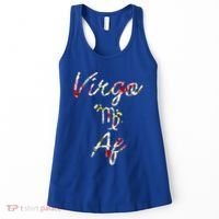 Virgo Floral Born In August September Birthday Gift Virgo Gift Women's Tank Top thumb 0