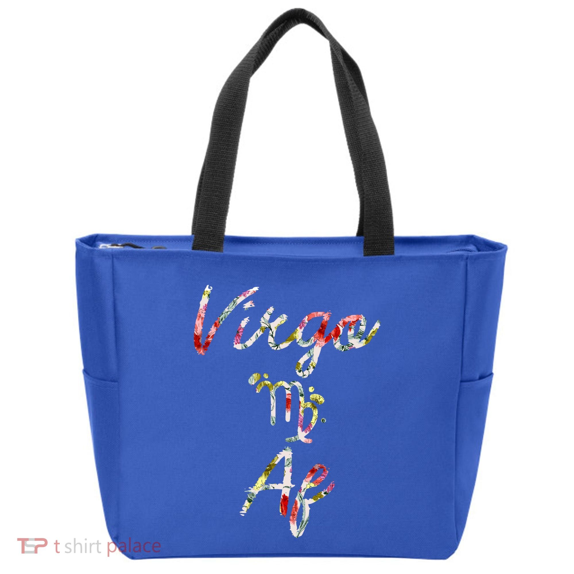 Virgo Floral Born In August September Birthday Gift Virgo Gift Tote Bag