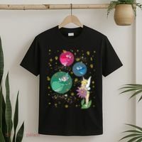 Vintage Fairies Characters Group Flora Fauna Merryweather T-Shirt thumb 2