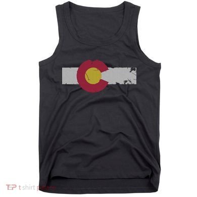 Vintage Fade Colorado Flag Tank Top