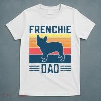 Vintage Frenchie Dad French Bulldog T-Shirt thumb 5